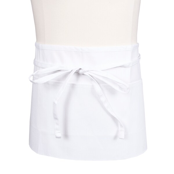 Chef Revival Chef 24/7Front-of-the-House Waist Apron - White - 605WAFH-WH