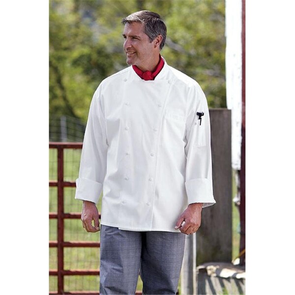 Nathan Caleb Palermo Chef Coat in White - 5XLarge - NA2502917