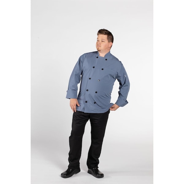 Uncommon Threads Classic Poplin Steel 2XL - 0413-6206