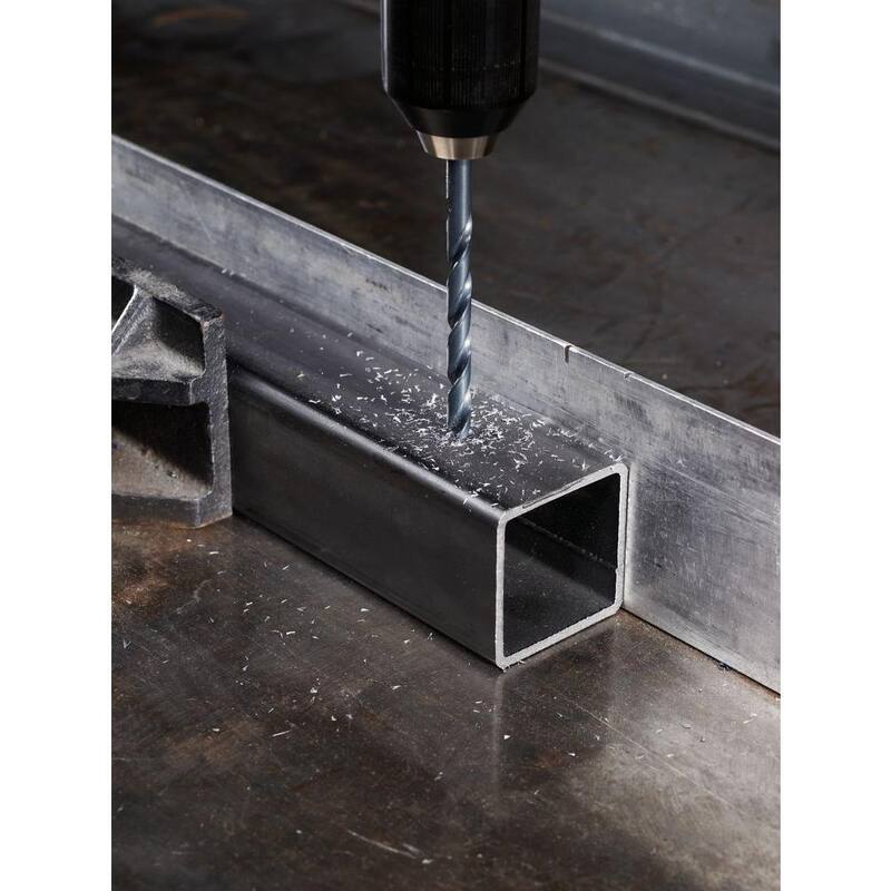 Broca de óxido negro de longitud de avión Thunderbolt de 1/8 in x 12 in de Milwaukee - 48-89-2770