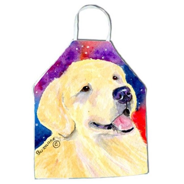 Carolines Treasures Carolines Treasures SS8753APRON Golden Retriever Apron - 27 x 31 in. - SS8753APRON