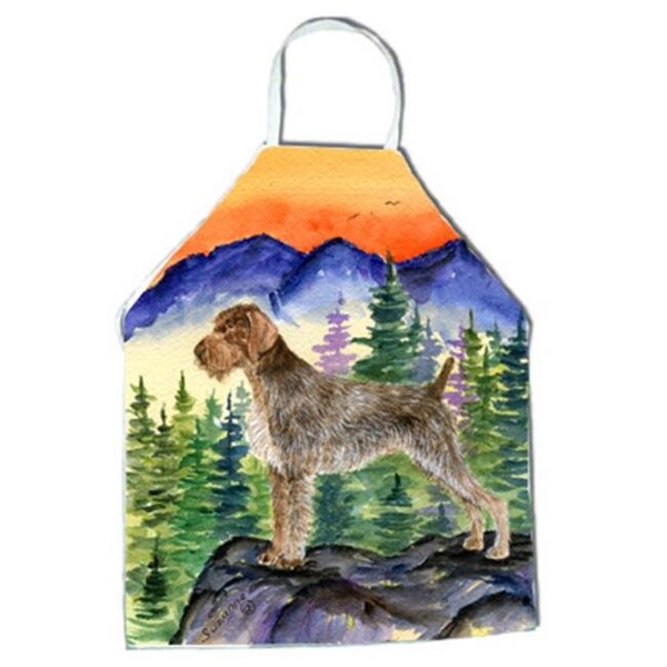Carolines Treasures Carolines Treasures SS8226APRON German Wirehaired Pointer Apron - 27 x 31 in. - SS8226APRON