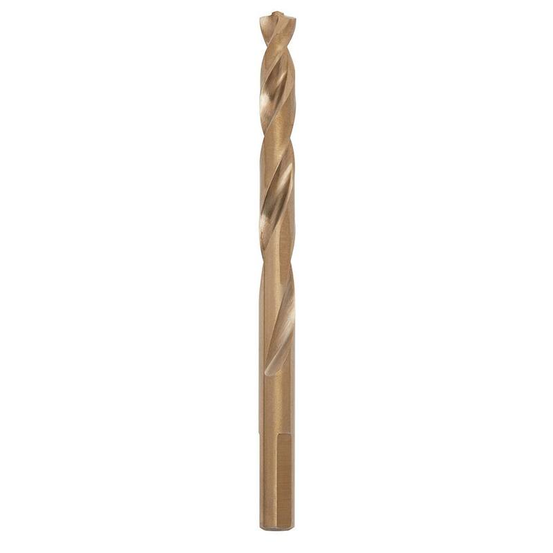 Broca helicoidal de cobalto rojo de 5/16 pulgadas de Milwaukee (paquete de 5) - 48-89-2317-X5