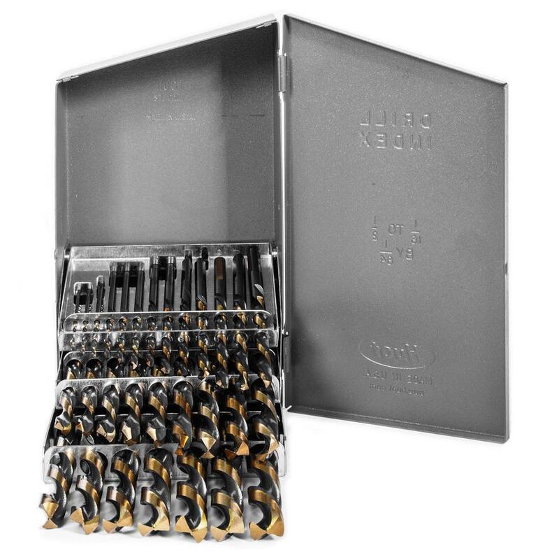 Set de brocas de acero de alta velocidad Stark ELITE con estuche (29 piezas) - 30000
