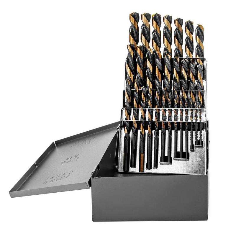 Set de brocas de acero de alta velocidad Stark ELITE con estuche (29 piezas) - 30000