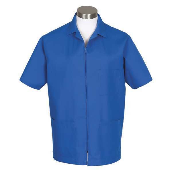 Fame (A Delta Plus Group Company) Smock, Zipper, Royal Blue, K74, 5XL - 82661