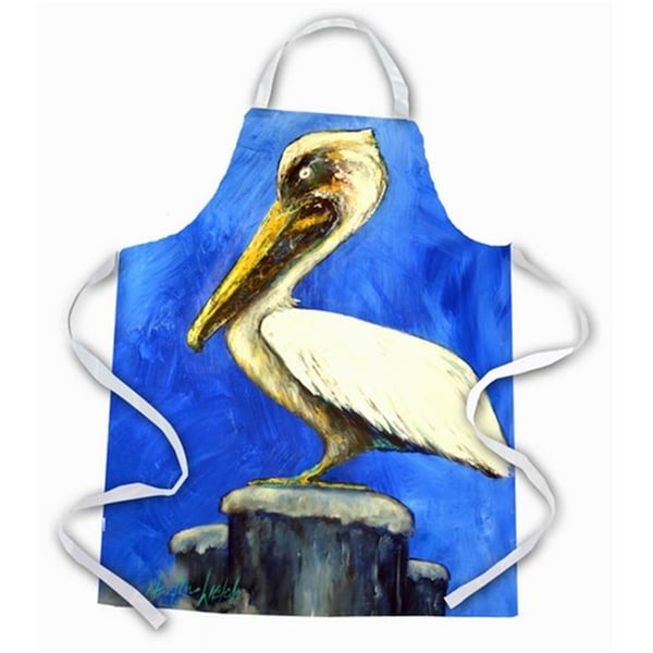 Carolines Treasures Texas Pete Pelican Apron - MW1260APRON