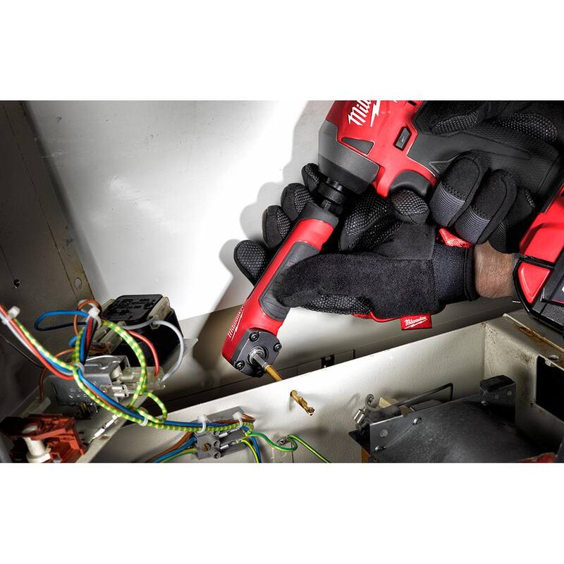 Juego de brocas de titanio para trabajo pesado Milwaukee SHOCKWAVE IMPACT DUTY (23 piezas) con adaptador de taladro angular - 48-89-4631-48-32-2390