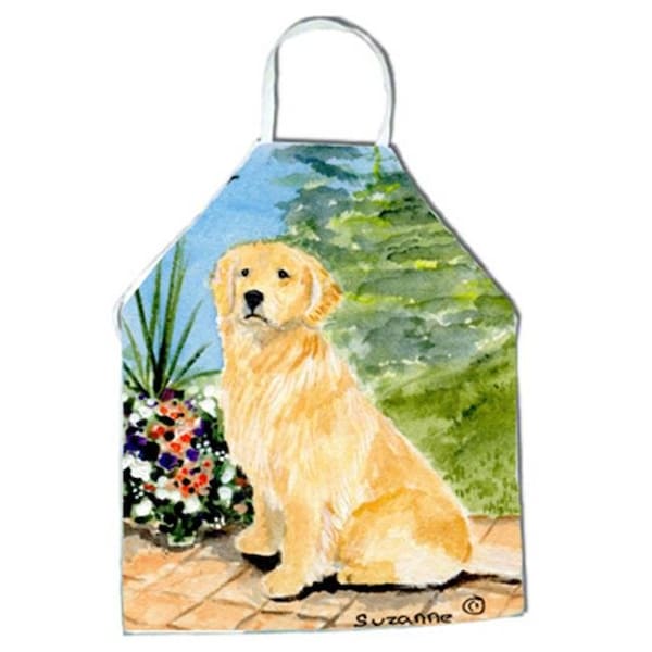 Carolines Treasures Carolines Treasures SS8758APRON Golden Retriever Apron - 27 x 31 in. - SS8758APRON