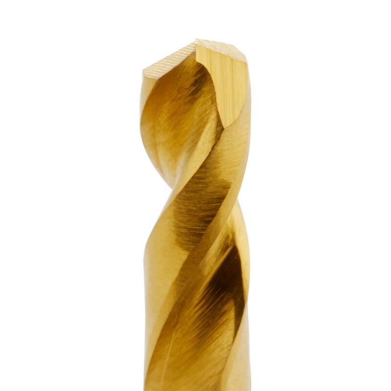 Milwaukee SHOCKWAVE 3/32 pulg. Broca de titanio Twist (paquete de 10) - 48-89-4603-X10