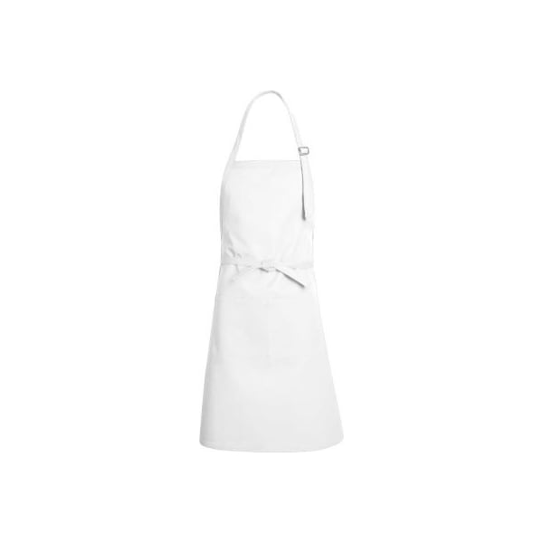 Vf Imagewear Chef Designs TT30WH2434, Premium Bib Apron, White, 24" x 34" - TT30WH2434