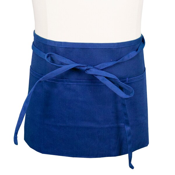 Chef Revival Chef 24/7Front-of-the-House Waist Apron - Royal Blue - 605WAFH-RB