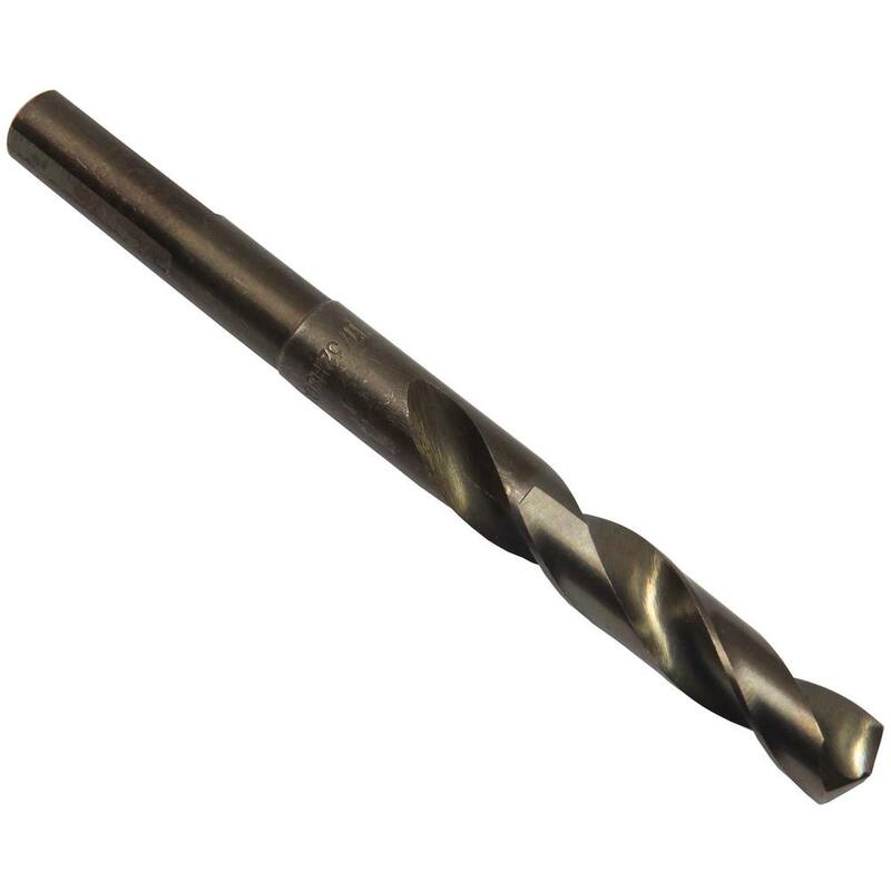 Broca helicoidal de cobalto M42 con vástago reducido de 35/64 pulgadas y vástago de 3/8 pulgadas - D/ACO3/8X35/64