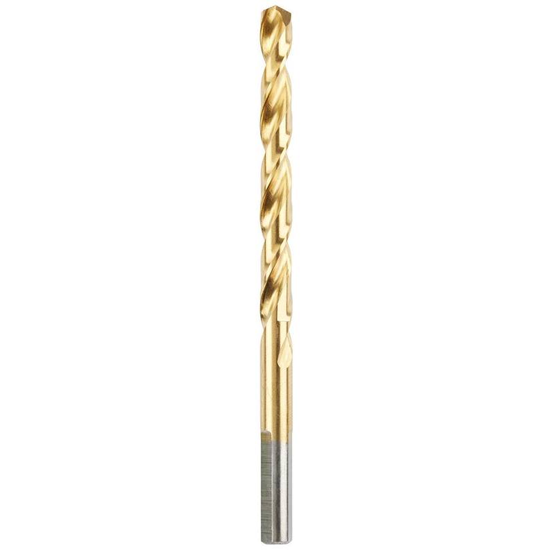 Broca helicoidal de titanio de 1/4 de pulgada de Milwaukee - 48-89-2213