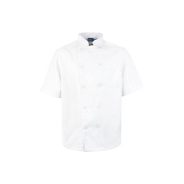 Allpoints Kng Xl Mens Chef Coat Short Sleeve - 1051XL