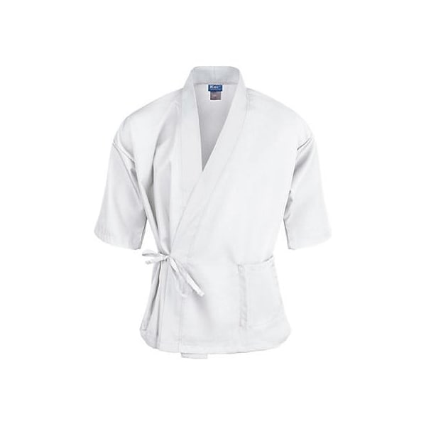 Allpoints Kng Lg Sushi Chef Coat White 3/4 Sleeve - 2129WHWHL