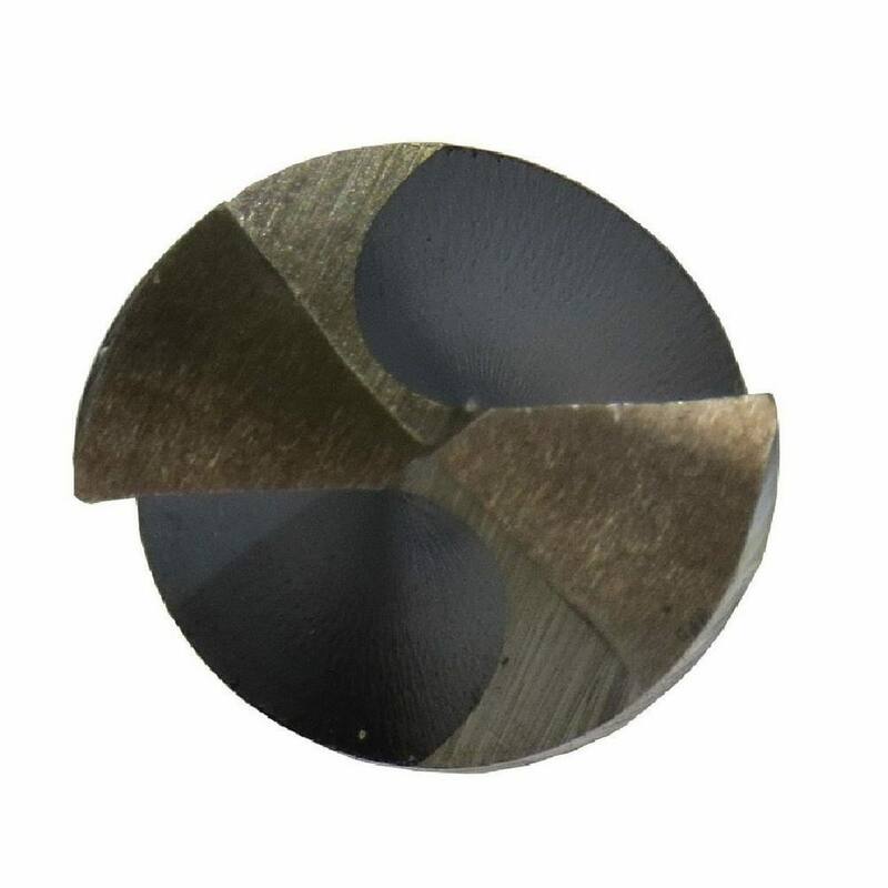 Broca para contratistas de 3/16 pulgadas de alta velocidad con punta dividida y vástago de 3 caras (paquete de 12) - HD3F3/16P12