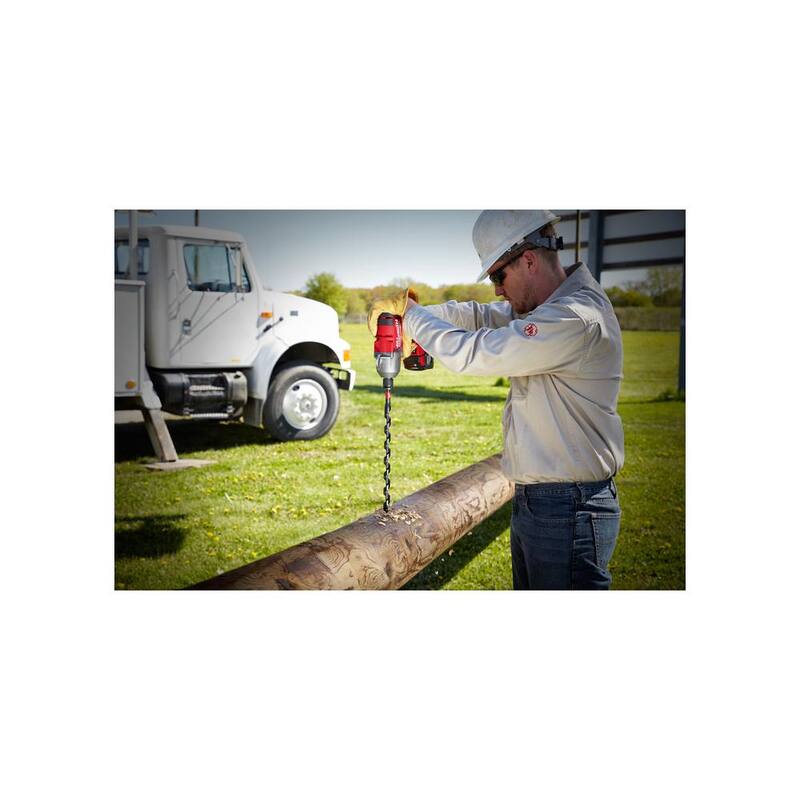 Broca de impacto para linieros Shockwave de 13/16 pulg. x 18 pulg. de Milwaukee - 48-13-6707