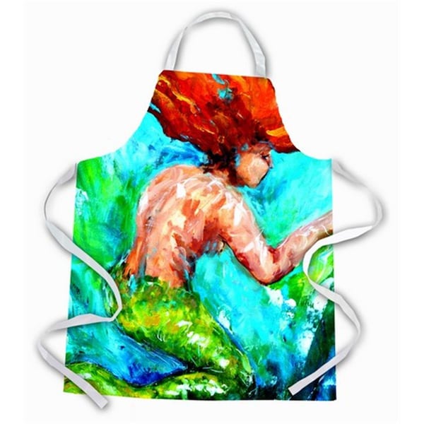 Carolines Treasures Mermaids Heaven Apron - MW1200APRON