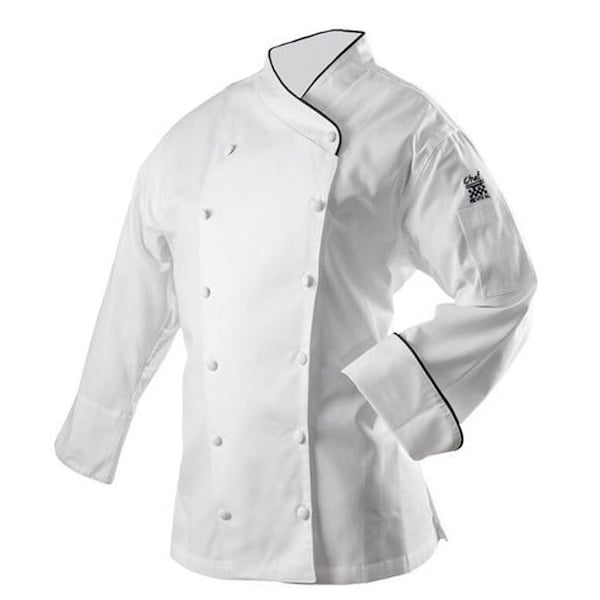 Chef Revival Ladies Corporate Chef's Jacket - White - M - LJ008-M