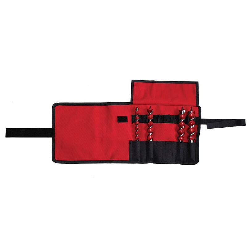 Juego de brocas para perforar madera tipo helicoidal de Milwaukee (4 piezas) - 48-13-4000