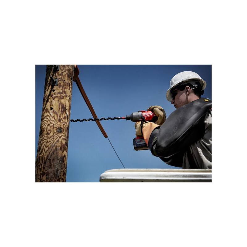 Broca de impacto para posteadores Shockwave de 15/16 pulg. x 24 pulg. de Milwaukee - 48-13-6809