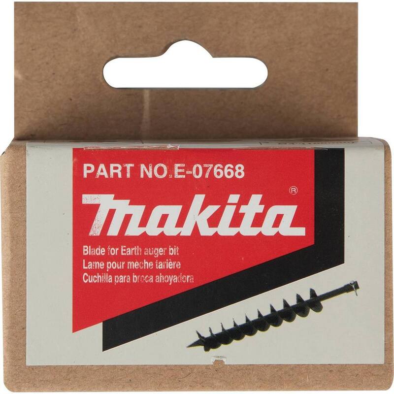 Juego de Cuchillas de Broca para Barrena para Tierra de 4 pulgadas de Makita - E-07668