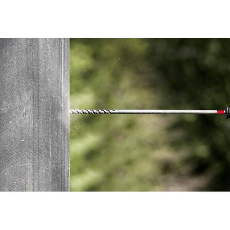 Broca de barrena de utilidad de fibra de vidrio de 9/16 pulg. x 12 pulg. Milwaukee - 48-13-7703