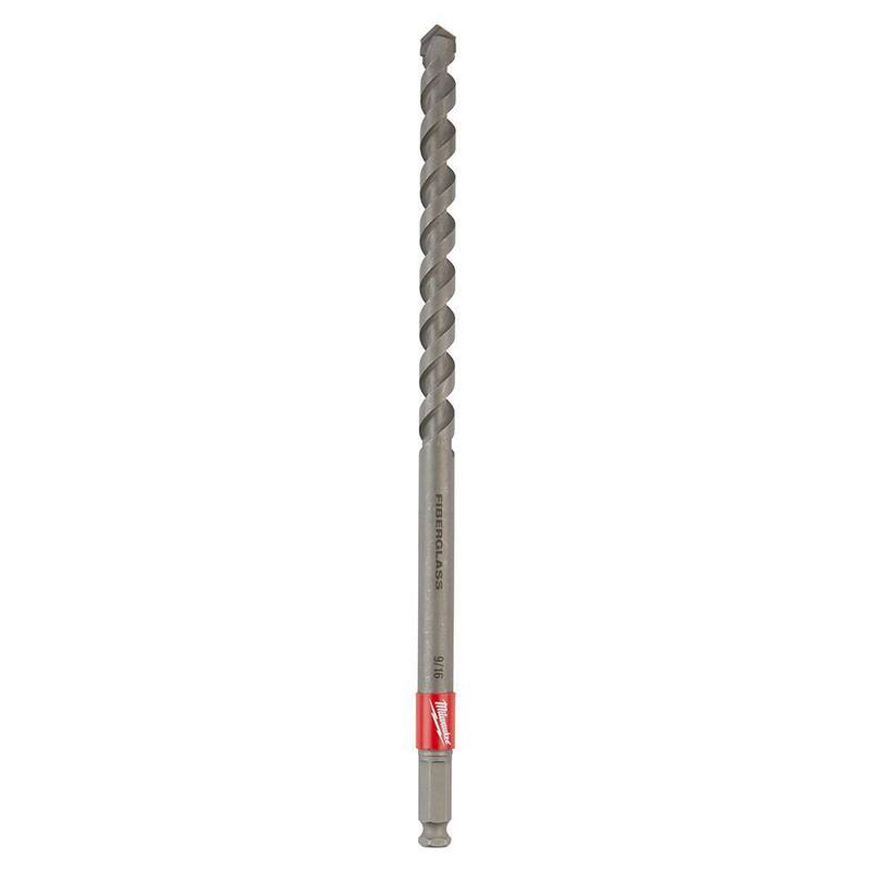 Broca de barrena de utilidad de fibra de vidrio de 9/16 pulg. x 12 pulg. Milwaukee - 48-13-7703