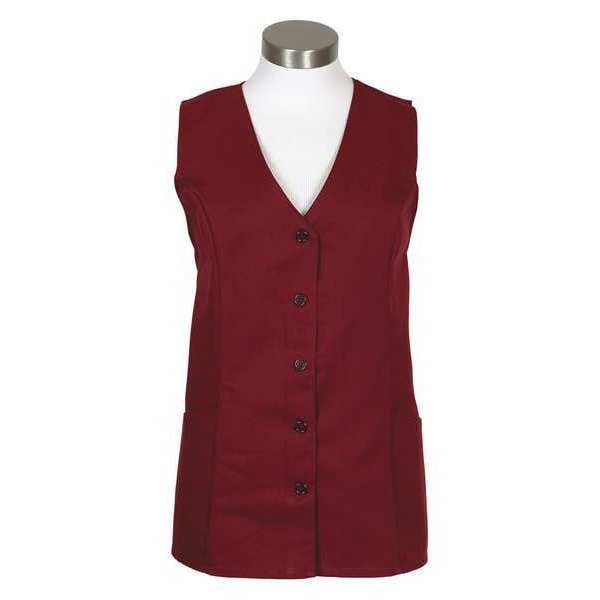 Fame (A Delta Plus Group Company) Tunic Vest, Burgundy, V93, 4XL - 83008