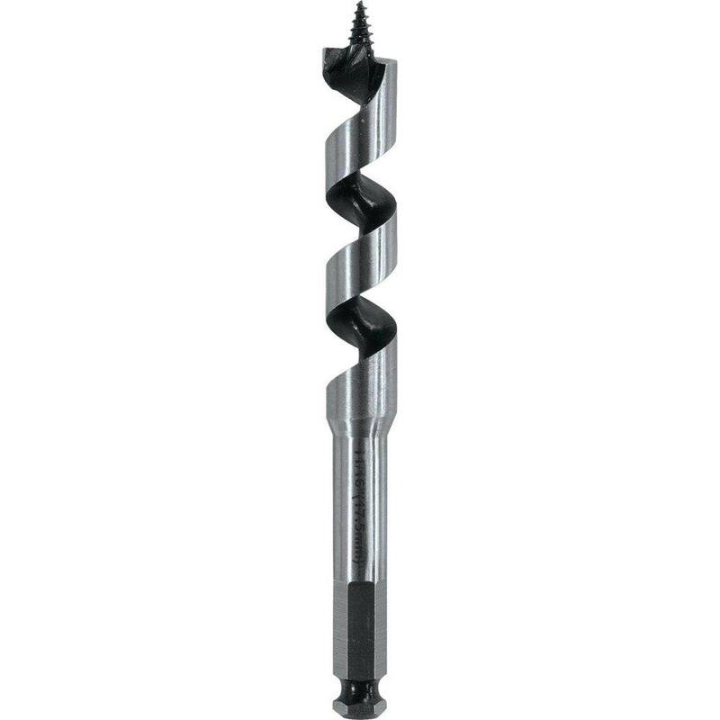Broca barrena de barco de acero de 11/16 pulgadas x 6 pulgadas - D-35726 de Makita