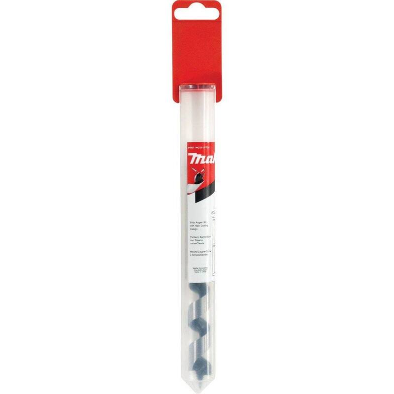 Broca barrena de barco de acero de 11/16 pulgadas x 6 pulgadas - D-35726 de Makita