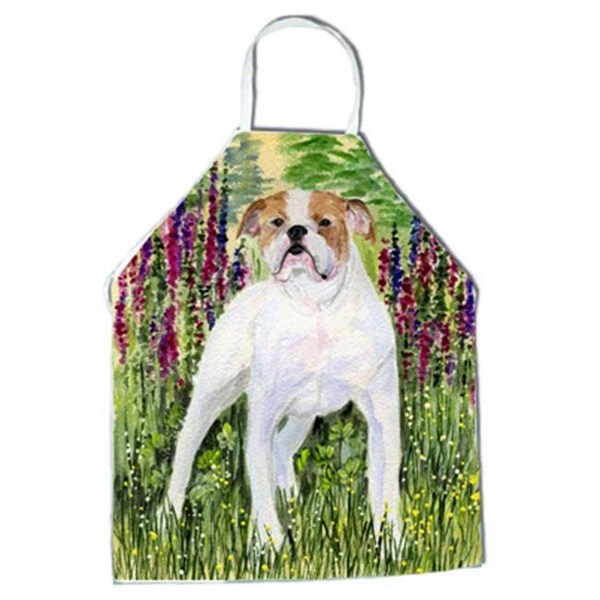 Carolines Treasures Carolines Treasures SS8156APRON English Bulldog Apron - 27 H x 31 W in. - SS8156APRON
