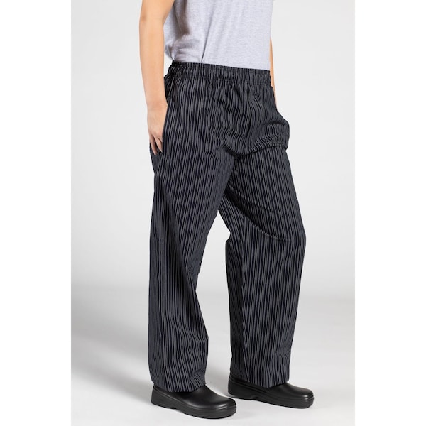 Uncommon Threads Yarn-Dyed Chef Pant Tribal Stripe LG - 4003-3604