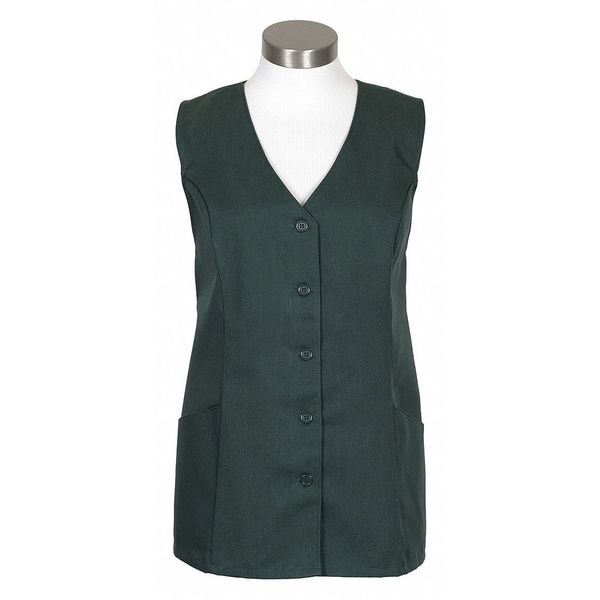 Fame (A Delta Plus Group Company) Tunic Vest, Hunter Green, V93, 5XL - 83011