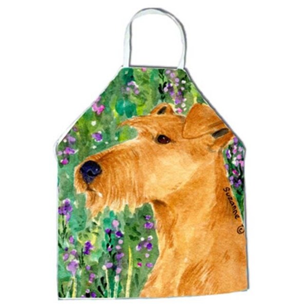 Carolines Treasures Carolines Treasures SS1004APRON Irish Terrier Apron - 27 H x 31 W in. - SS1004APRON