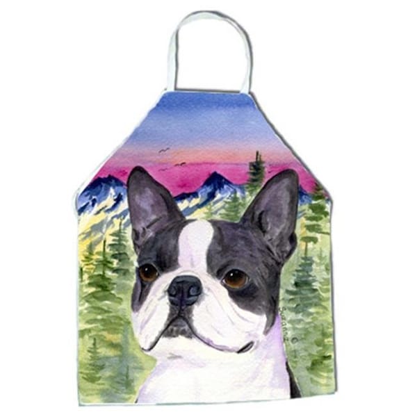 Carolines Treasures Carolines Treasures SS8339APRON Boston Terrier Apron - 27 x 31 in. - SS8339APRON