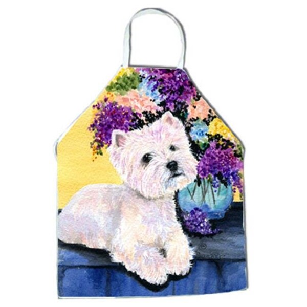 Carolines Treasures Carolines Treasures SS8291APRON Westie Apron - 27 x 31 in. - SS8291APRON