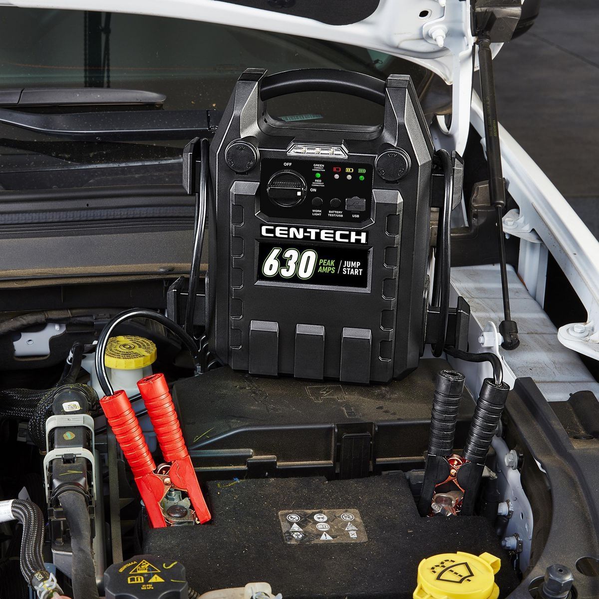 Arrancador de Batería Portátil para Auto Cen-Tech de 630 Amperios de Pico y Paquete de Energía - 58979