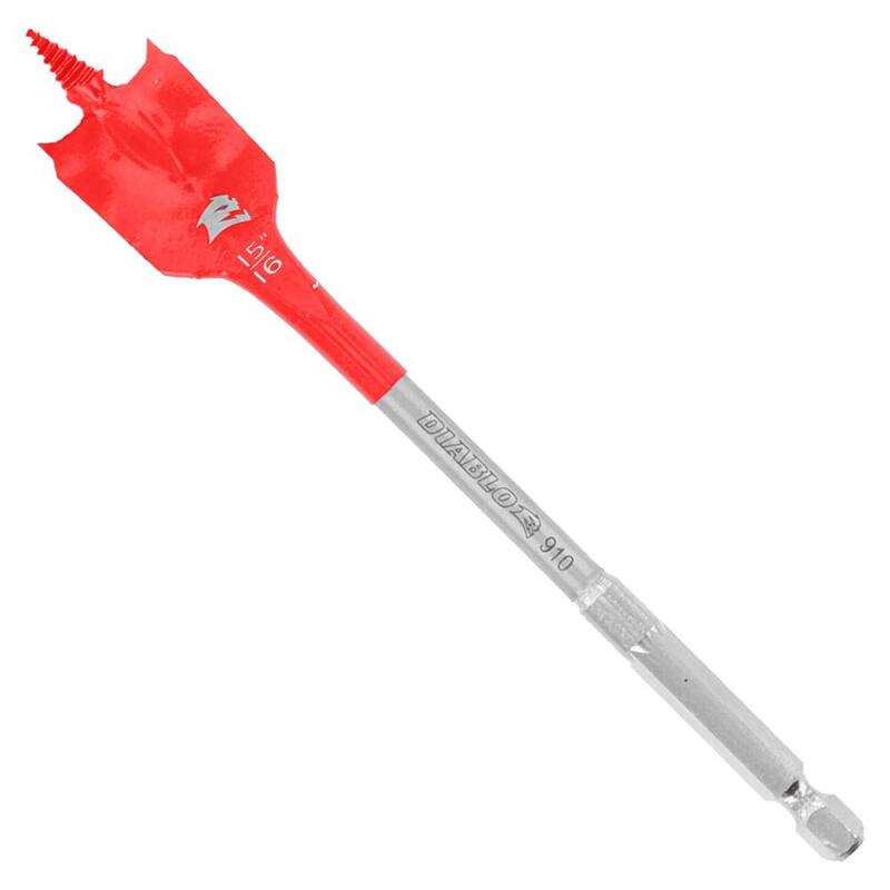 DIABLO 15/16 in. x 6 in. Broca de Pala de Acero de Alta Velocidad SPEEDemon (1 pieza) - DSP2120