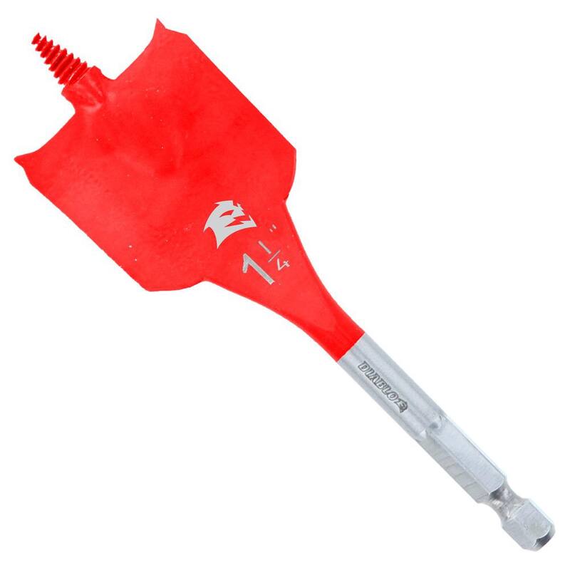 DIABLO Broca plana SPEEDemon de 1-1/4 pulg. x 4 pulg. - DSP1080