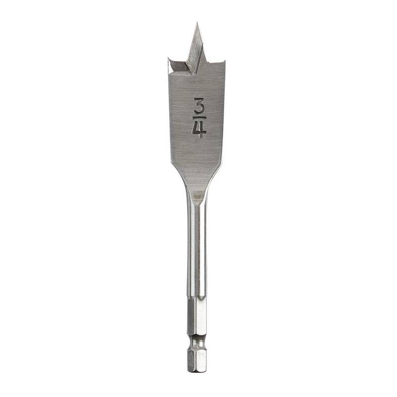 Broca plana para taladro de 3/4 de pulgada por 4.5 pulgadas - 48-27-0009
