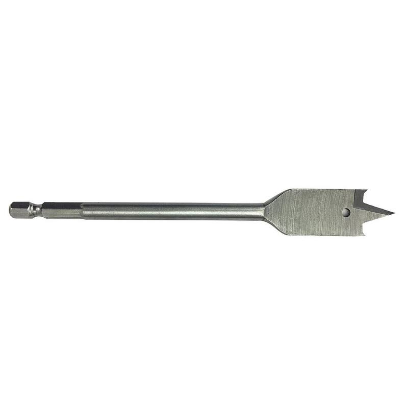 Broca de pala de acero al carbono de 3/8 pulgadas x 16 pulgadas (10 piezas) - DMS71-1603P10