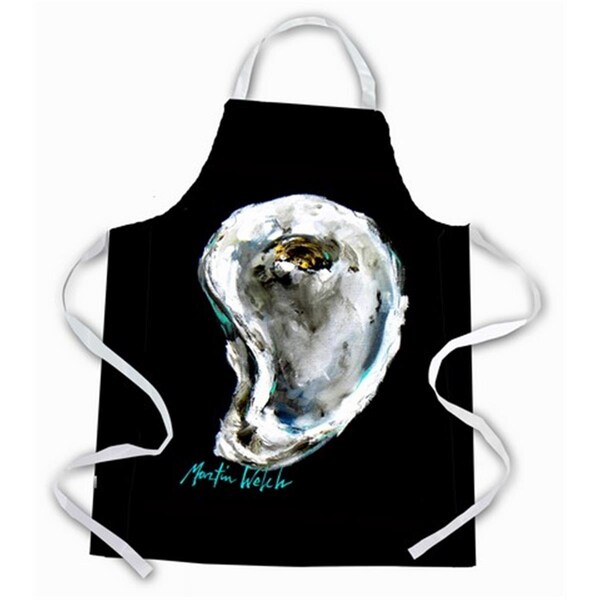 Carolines Treasures Carolines Treasures MW1249APRON Lucky Oyster Apron - MW1249APRON