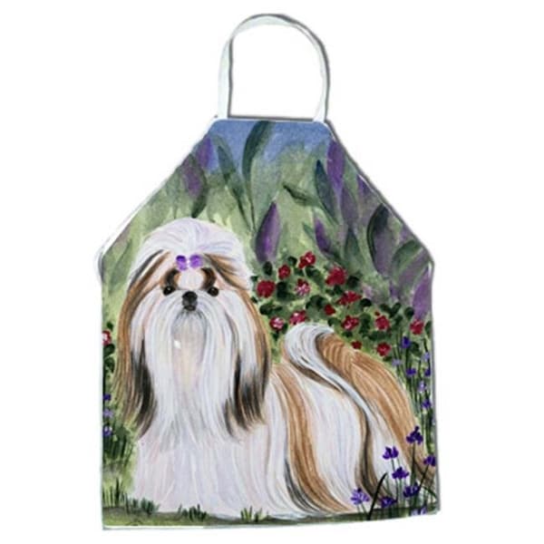 Carolines Treasures Carolines Treasures SS8034APRON Shih Tzu Apron - 27 H x 31 W in. - SS8034APRON