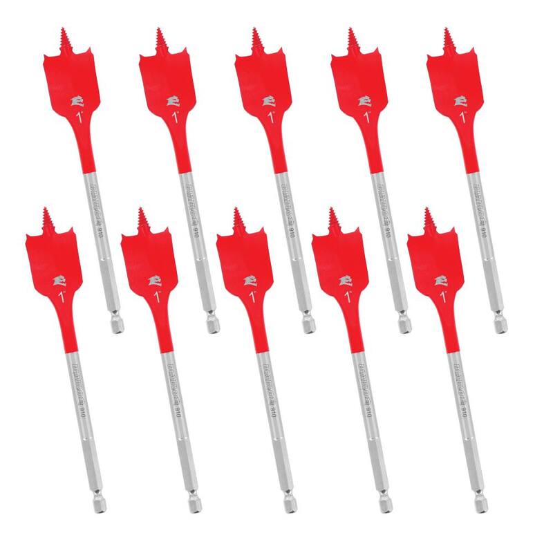 DIABLO 1 pulgada x 6 pulgadas Broca Speedemon para pala (2 paquetes, paquete de 10) - DSP2130-P10GS