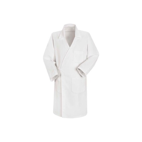 Vf Imagewear Red Kap Unisex Butcher Wrap, White, Polyester/Combed Cotton, 2XL - WT50WHRGXXL