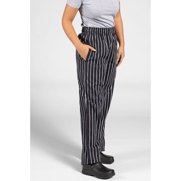 Uncommon Threads Classic Chef Pant 2" Chalk Stripe 4XL - 4005C-4108