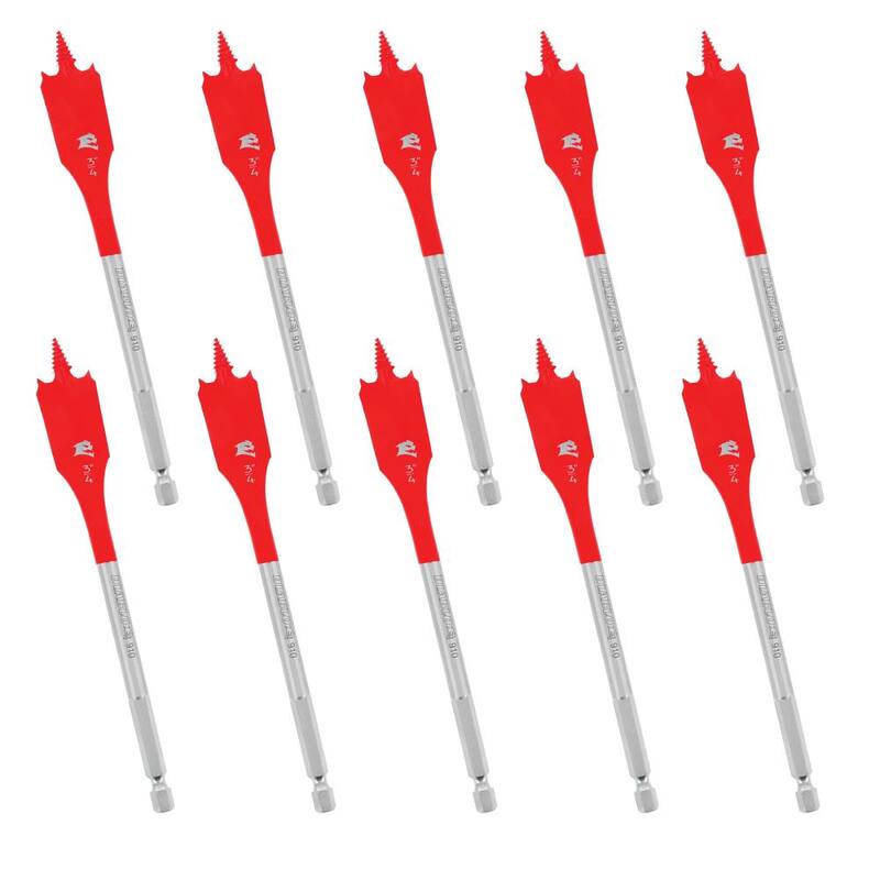 DIABLO Broca en Pala SPEEDemon de 3/4 de pulgada x 6 pulgadas (paquete de 2, paquete de 10) - DSP2090-P10GS