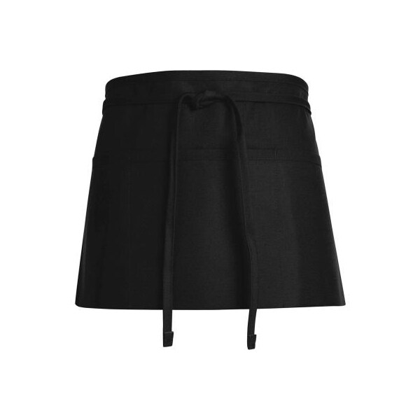 Vf Imagewear Chef Designs TT46BK2311, Waist Apron, Black, 11" x 23" - TT46BK2311
